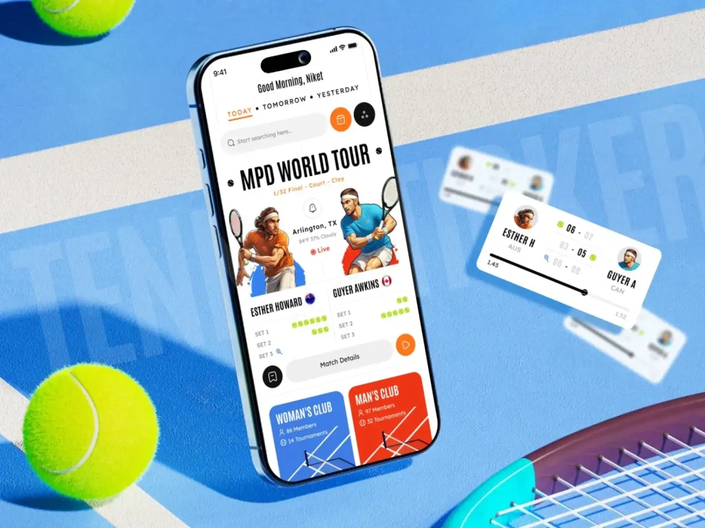 Wedden op Roland Garros mobile tennis score